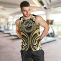Aotearoa Ngati Tama Personalised Men Tank Top Maori Iwi Poutama Puhoro Tattoo