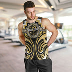Aotearoa Ngati Tama Personalised Men Tank Top Maori Iwi Poutama Puhoro Tattoo