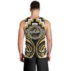 Aotearoa Ngati Tama Personalised Men Tank Top Maori Iwi Poutama Puhoro Tattoo