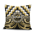 Aotearoa Ngati Tama Pillow Cover Maori Iwi Poutama Puhoro Tattoo