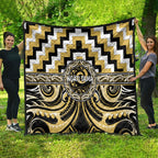 Aotearoa Ngati Tama Quilt Maori Iwi Poutama Puhoro Tattoo