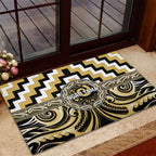Aotearoa Ngati Tama Rubber Doormat Maori Iwi Poutama Puhoro Tattoo
