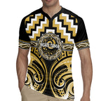 Aotearoa Ngati Tama Personalised Rugby Jersey Maori Iwi Poutama Puhoro Tattoo