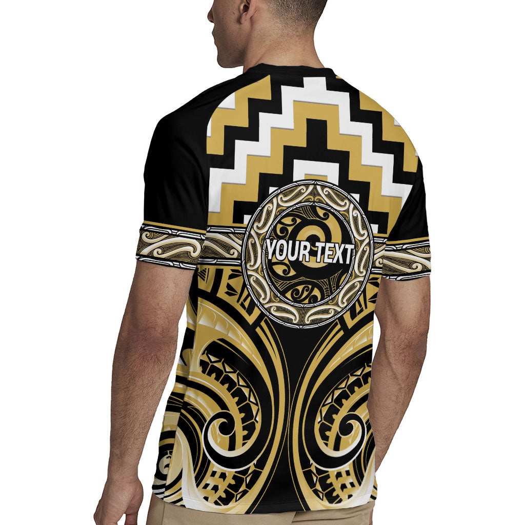 Aotearoa Ngati Tama Personalised Rugby Jersey Maori Iwi Poutama Puhoro Tattoo