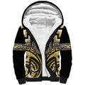 Aotearoa Ngati Tama Personalised Sherpa Hoodie Maori Iwi Poutama Puhoro Tattoo