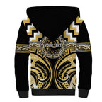 Aotearoa Ngati Tama Personalised Sherpa Hoodie Maori Iwi Poutama Puhoro Tattoo