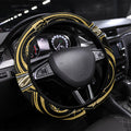 Aotearoa Ngati Tama Steering Wheel Cover Maori Iwi Poutama Puhoro Tattoo