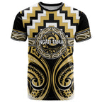 Aotearoa Ngati Tama Personalised T Shirt Maori Iwi Poutama Puhoro Tattoo