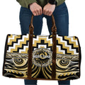 Aotearoa Ngati Tama Travel Bag Maori Iwi Poutama Puhoro Tattoo