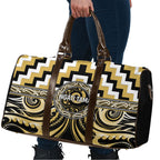 Aotearoa Ngati Tama Travel Bag Maori Iwi Poutama Puhoro Tattoo