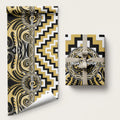 Aotearoa Ngati Tama Wrapping Paper Maori Iwi Poutama Puhoro Tattoo