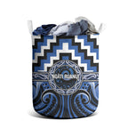 Aotearoa Ngati Ruanui Laundry Basket Maori Iwi Poutama Puhoro Tattoo