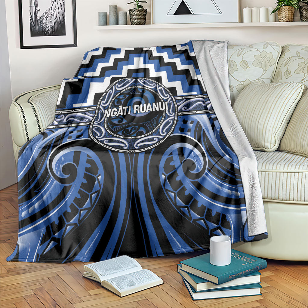 Aotearoa Ngati Ruanui Blanket Maori Iwi Poutama Puhoro Tattoo