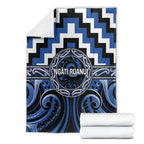 Aotearoa Ngati Ruanui Blanket Maori Iwi Poutama Puhoro Tattoo