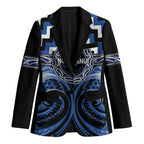 Aotearoa Ngati Ruanui Personalised Blazer Maori Iwi Poutama Puhoro Tattoo