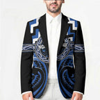 Aotearoa Ngati Ruanui Personalised Blazer Maori Iwi Poutama Puhoro Tattoo