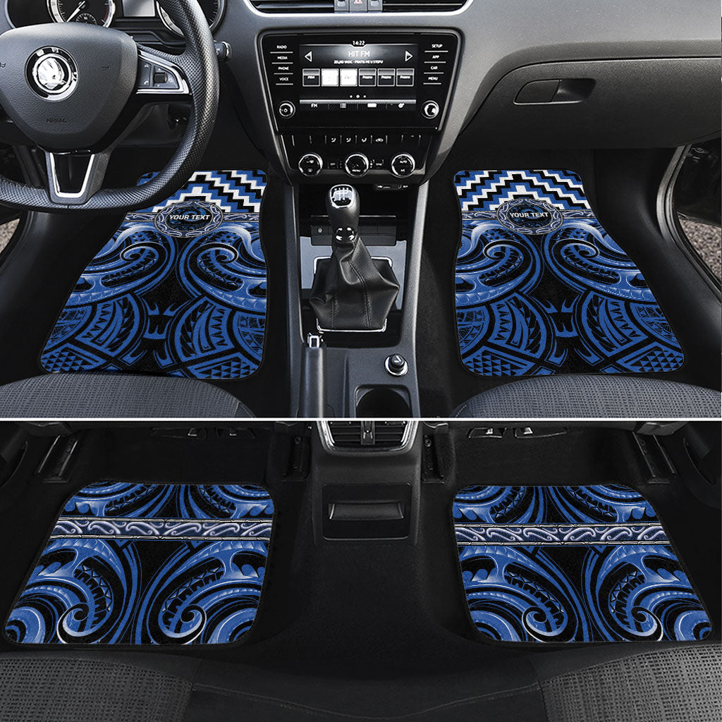Aotearoa Ngati Ruanui Personalised Car Mats Maori Iwi Poutama Puhoro Tattoo