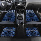 Aotearoa Ngati Ruanui Personalised Car Mats Maori Iwi Poutama Puhoro Tattoo