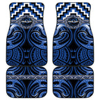 Aotearoa Ngati Ruanui Personalised Car Mats Maori Iwi Poutama Puhoro Tattoo