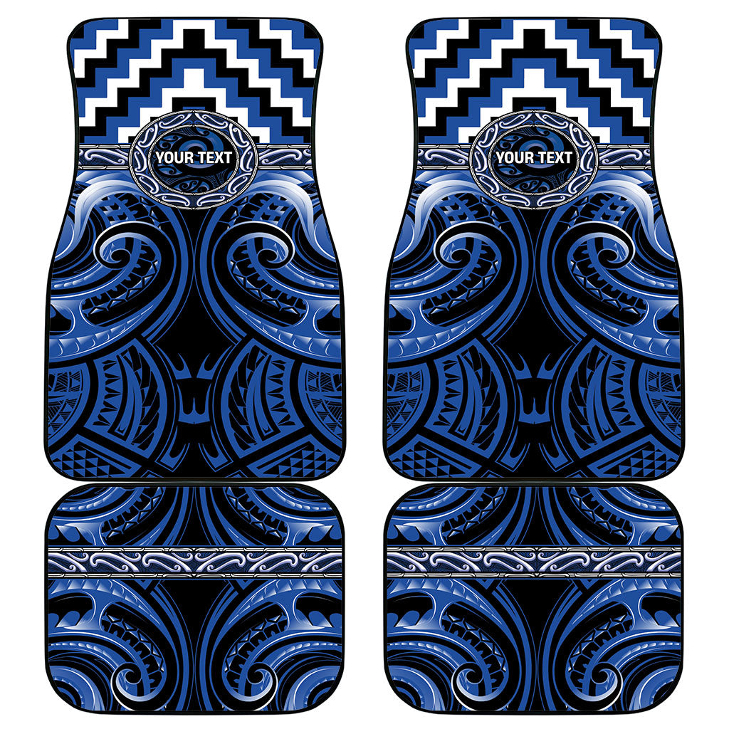 Aotearoa Ngati Ruanui Personalised Car Mats Maori Iwi Poutama Puhoro Tattoo