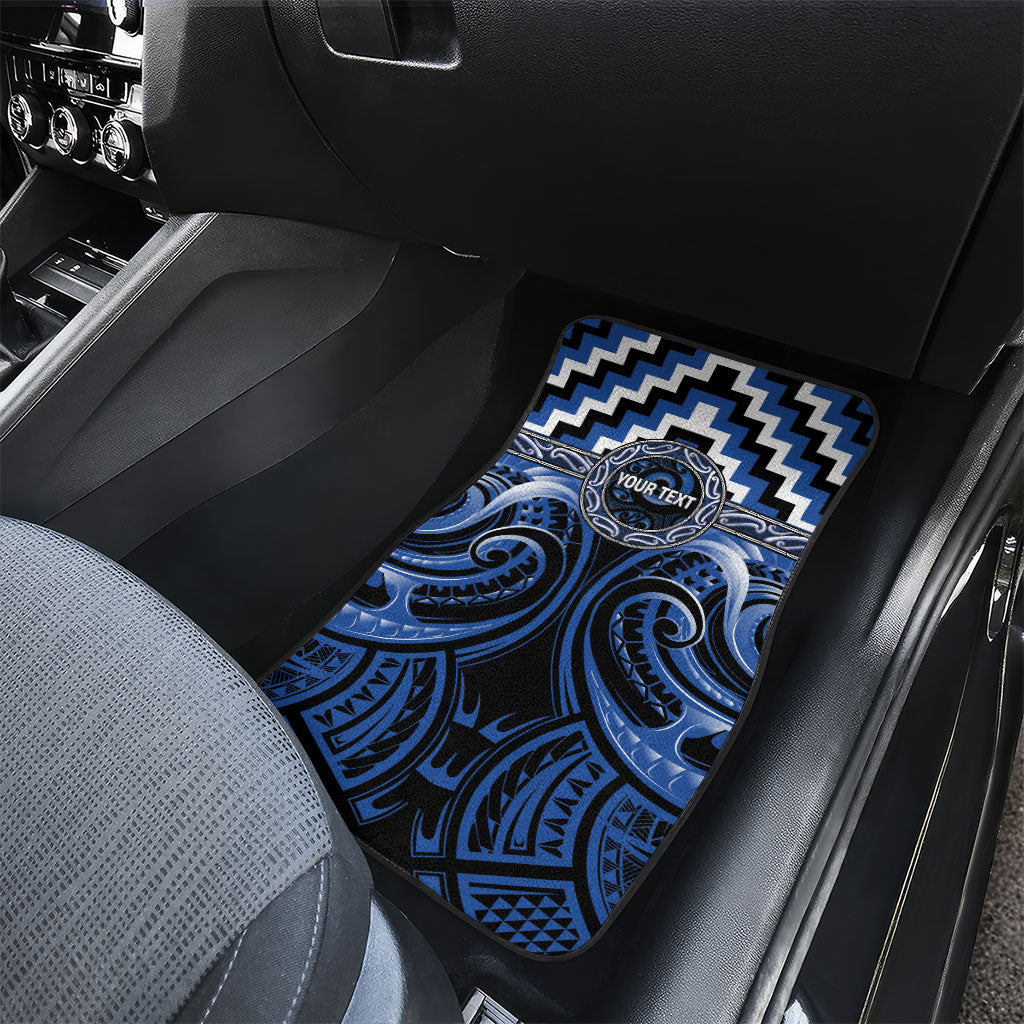 Aotearoa Ngati Ruanui Personalised Car Mats Maori Iwi Poutama Puhoro Tattoo