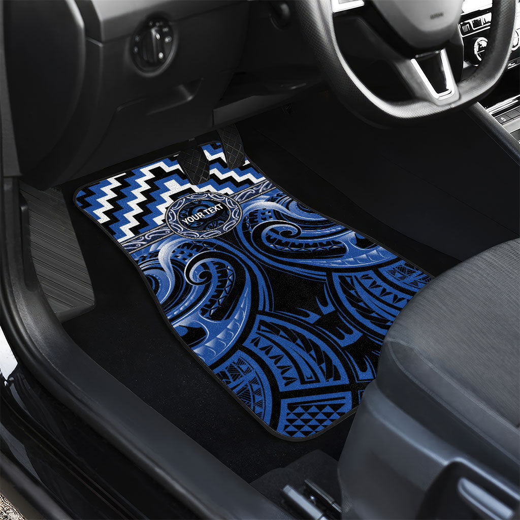Aotearoa Ngati Ruanui Personalised Car Mats Maori Iwi Poutama Puhoro Tattoo