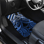 Aotearoa Ngati Ruanui Personalised Car Mats Maori Iwi Poutama Puhoro Tattoo