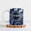 Aotearoa Ngati Ruanui Personalised Ceramic Mug Maori Iwi Poutama Puhoro Tattoo