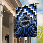 Aotearoa Ngati Ruanui Garden Flag Maori Iwi Poutama Puhoro Tattoo