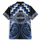 Aotearoa Ngati Ruanui Personalised Hawaiian Shirt Maori Iwi Poutama Puhoro Tattoo