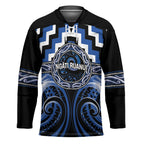 Aotearoa Ngati Ruanui Personalised Hockey Jersey Maori Iwi Poutama Puhoro Tattoo