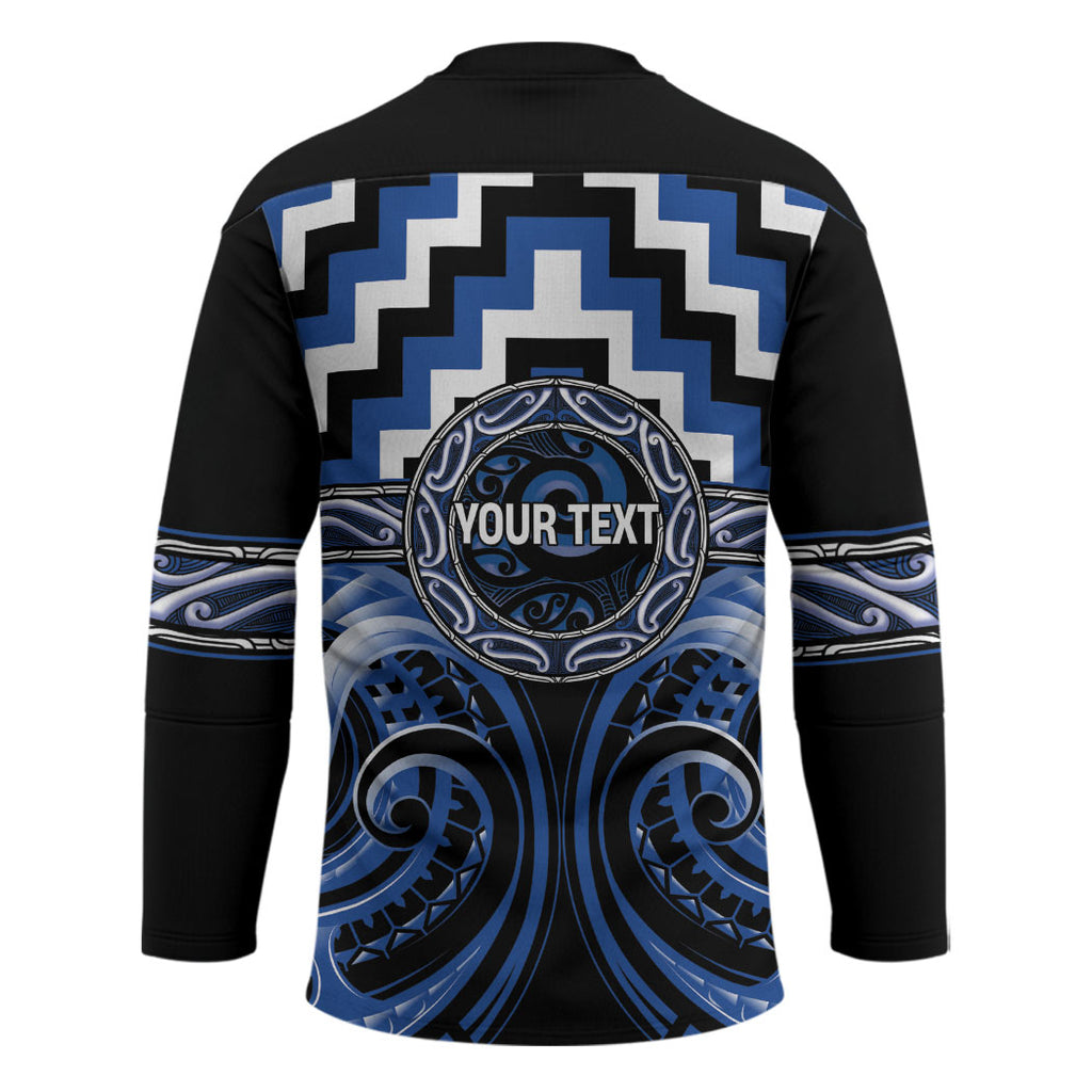 Aotearoa Ngati Ruanui Personalised Hockey Jersey Maori Iwi Poutama Puhoro Tattoo