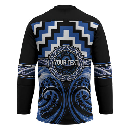 Aotearoa Ngati Ruanui Personalised Hockey Jersey Maori Iwi Poutama Puhoro Tattoo