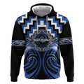 Aotearoa Ngati Ruanui Personalised Hoodie Maori Iwi Poutama Puhoro Tattoo