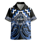 Aotearoa Ngati Ruanui Personalised Kid Hawaiian Shirt Maori Iwi Poutama Puhoro Tattoo