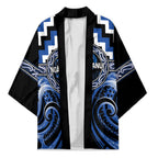 Aotearoa Ngati Ruanui Personalised Kimono Maori Iwi Poutama Puhoro Tattoo