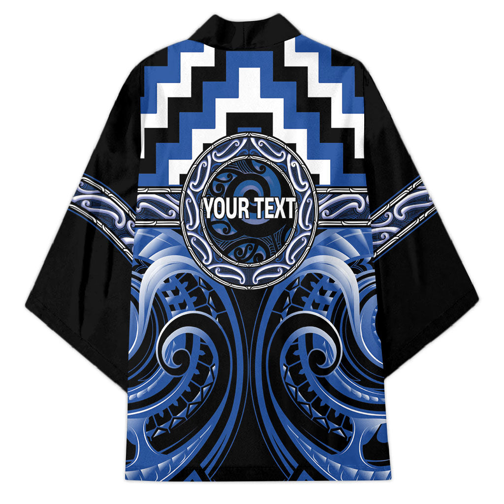 Aotearoa Ngati Ruanui Personalised Kimono Maori Iwi Poutama Puhoro Tattoo