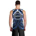 Aotearoa Ngati Ruanui Personalised Men Tank Top Maori Iwi Poutama Puhoro Tattoo