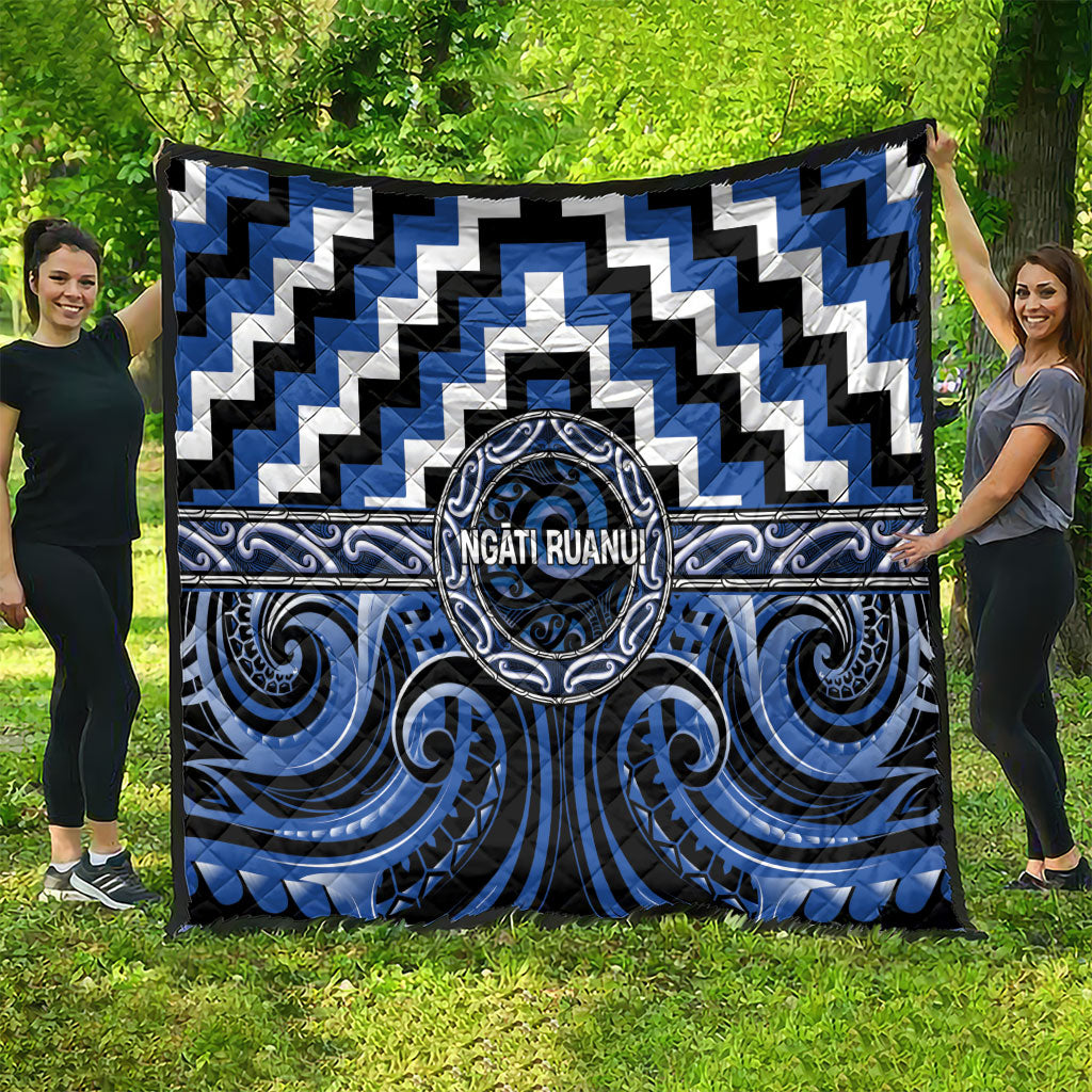 Aotearoa Ngati Ruanui Quilt Maori Iwi Poutama Puhoro Tattoo