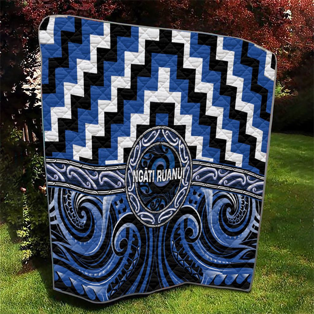 Aotearoa Ngati Ruanui Quilt Maori Iwi Poutama Puhoro Tattoo