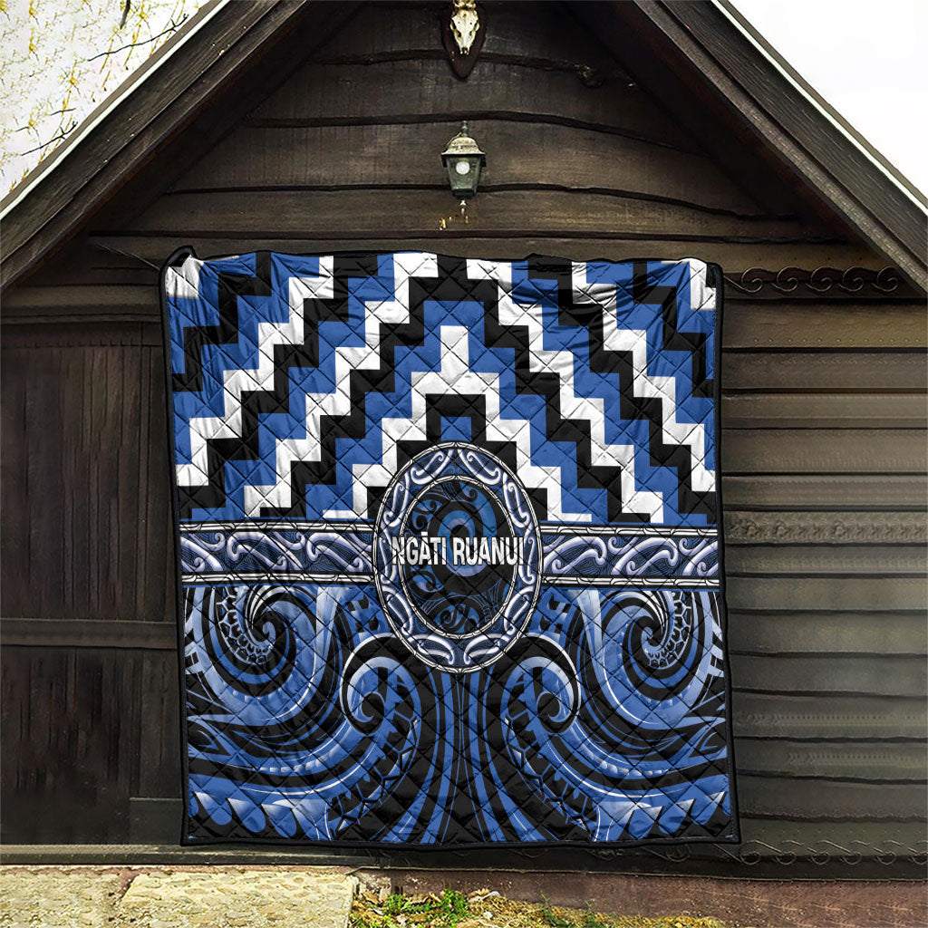 Aotearoa Ngati Ruanui Quilt Maori Iwi Poutama Puhoro Tattoo