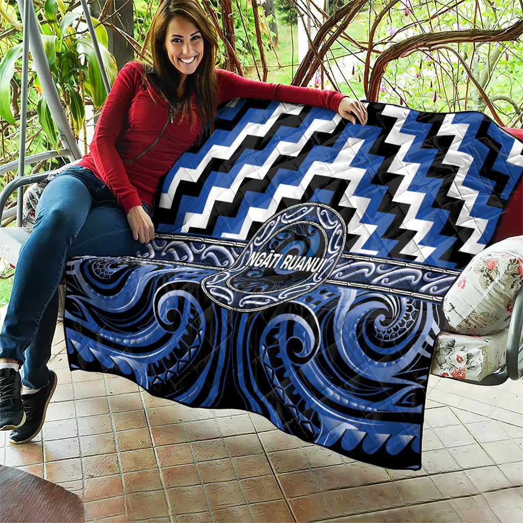 Aotearoa Ngati Ruanui Quilt Maori Iwi Poutama Puhoro Tattoo