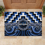 Aotearoa Ngati Ruanui Rubber Doormat Maori Iwi Poutama Puhoro Tattoo
