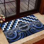 Aotearoa Ngati Ruanui Rubber Doormat Maori Iwi Poutama Puhoro Tattoo