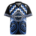 Aotearoa Ngati Ruanui Personalised Rugby Jersey Maori Iwi Poutama Puhoro Tattoo