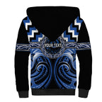 Aotearoa Ngati Ruanui Personalised Sherpa Hoodie Maori Iwi Poutama Puhoro Tattoo