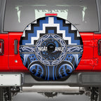 Aotearoa Ngati Ruanui Spare Tire Cover Maori Iwi Poutama Puhoro Tattoo