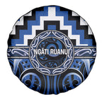 Aotearoa Ngati Ruanui Spare Tire Cover Maori Iwi Poutama Puhoro Tattoo
