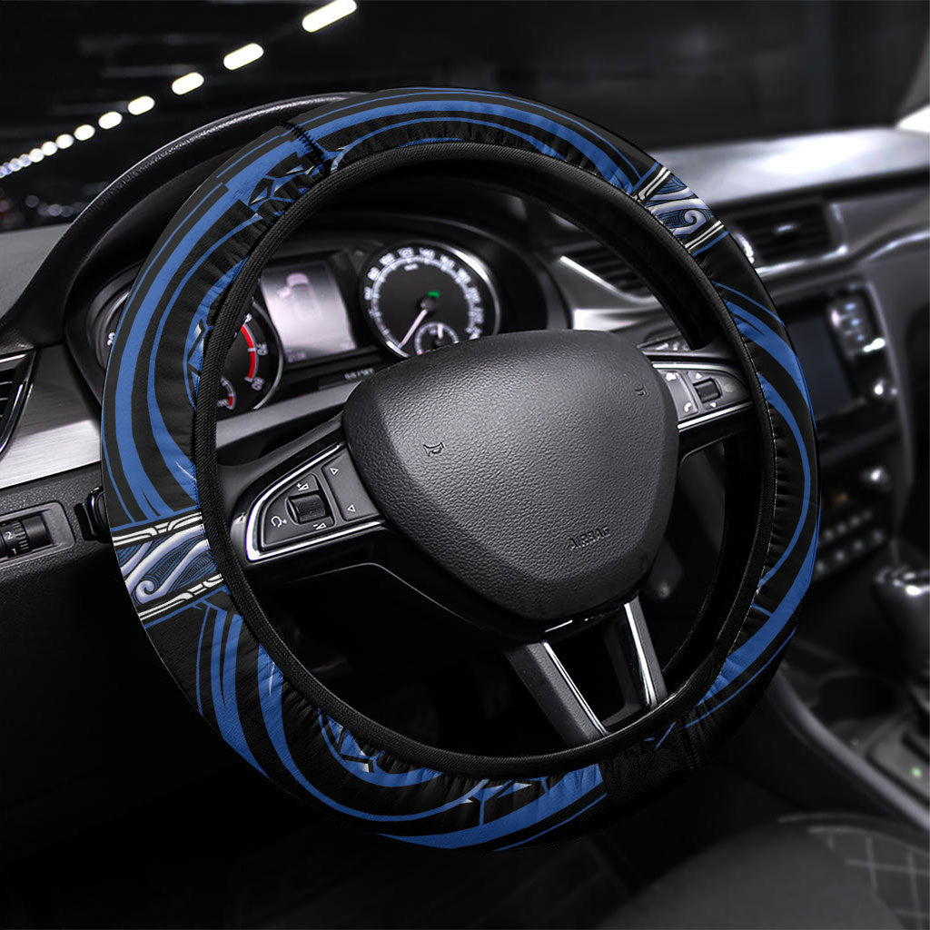Aotearoa Ngati Ruanui Steering Wheel Cover Maori Iwi Poutama Puhoro Tattoo