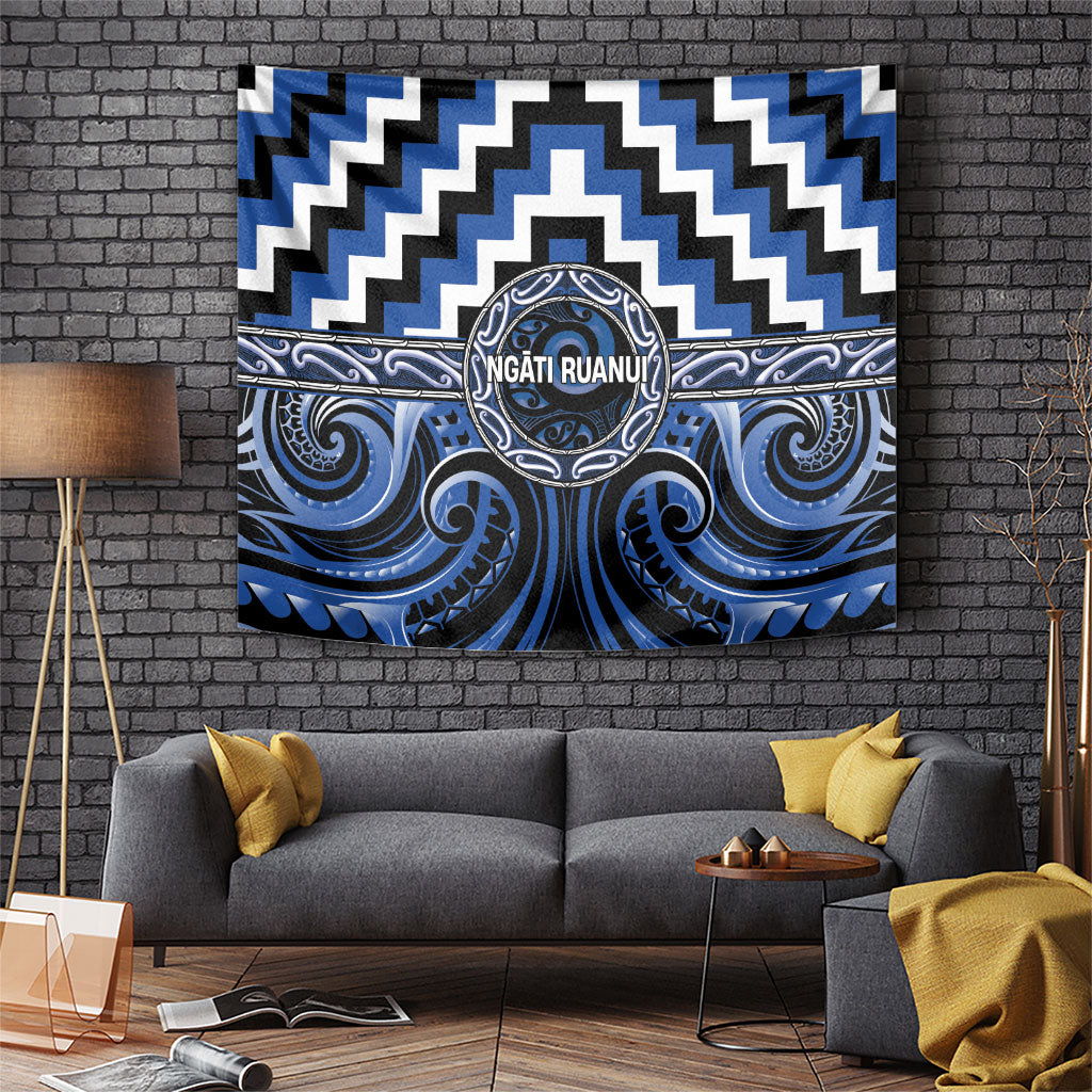 Aotearoa Ngati Ruanui Tapestry Maori Iwi Poutama Puhoro Tattoo